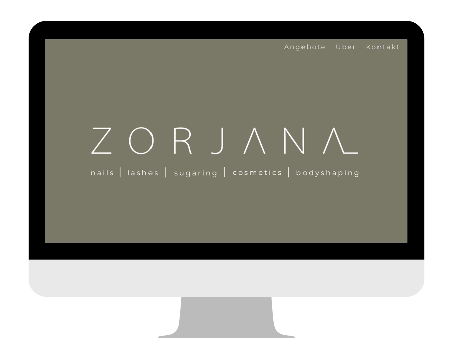 Zorjana Studio Screenshot vom Desktop PC